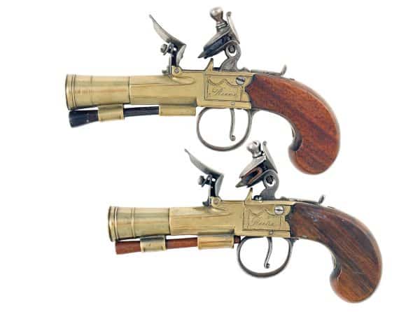 A Pair of Flintlock Blunderbuss Pistols - Image 4