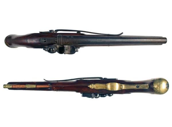 A Superb Flintlock Long Sea Service Pistol. - Image 2