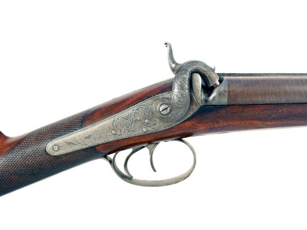 A Crisp Double Barrelled Sporting Gun