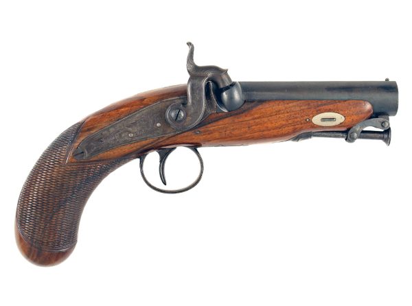 A Percussion Belt Pistol by E. London