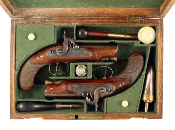 A Superb Pair of Percussion Pistols by Nock - Image 4