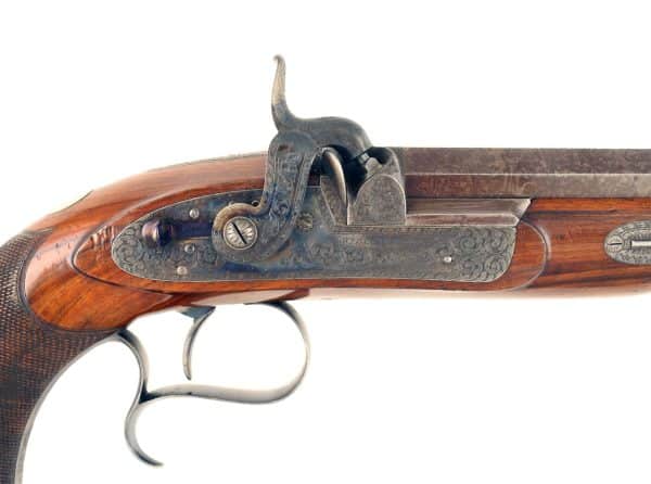 A Superb Percussion Pistol by W. Ellis - Image 2