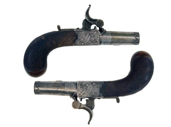 A Good Pair of Percussion Pistols by Richards