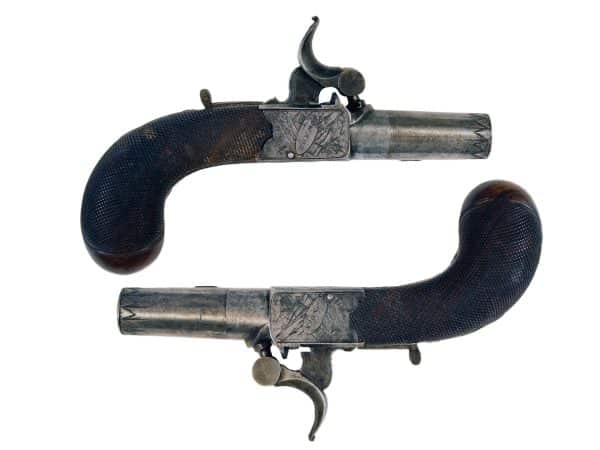 A Good Pair of Percussion Pistols by Richards