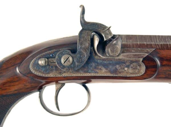 A Near Mint Pair of Percussion Pistols - Image 4