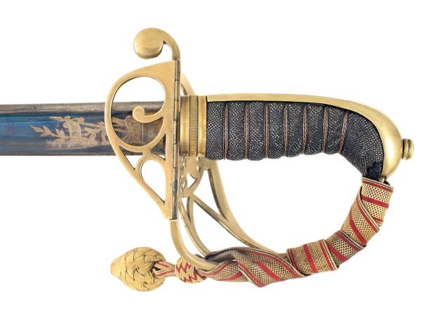 A Blue & Gilt Sword - Image 2