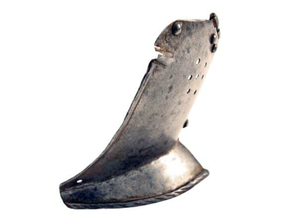 A Cheek Plate, 16th Century.