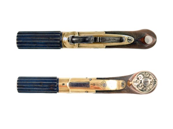 A Crisp Percussion Pocket Pistol signed Reilly - Image 2