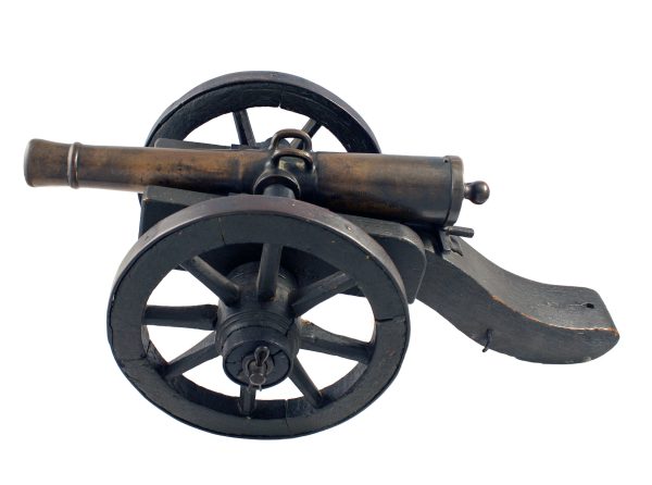 A Bronze Signal Cannon. - Image 2