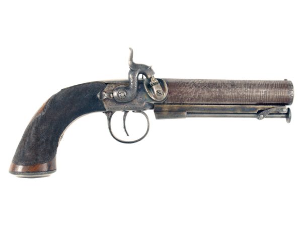 A Crisp PercussionBelt Pistol by Gibbs of Bristol