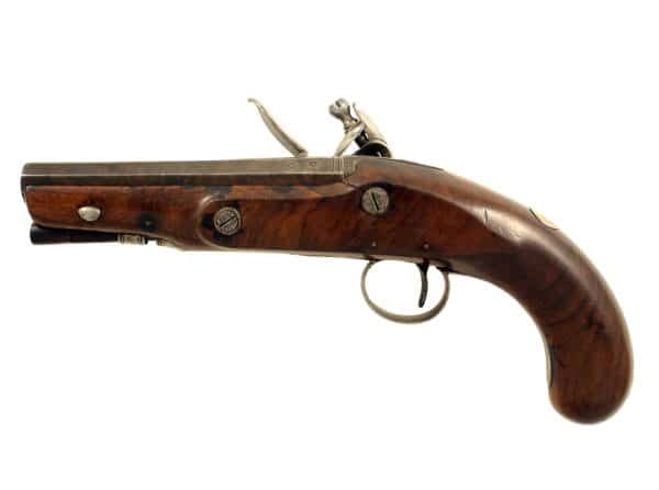 A Pair of Flintlock Overcoat Pistols - Image 4
