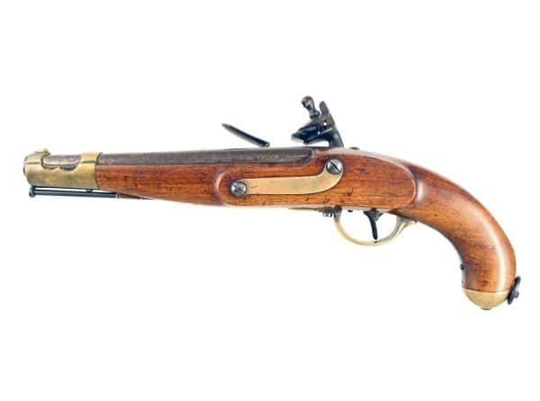 A Huge 15 Bore Continental Military Pistol. - Image 3