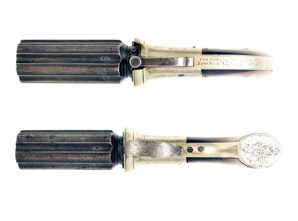A Percussion Pepperbox by Colgan of Limerick - Image 2