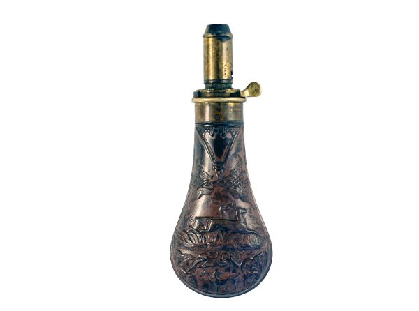 A Good Embossed Powder Flask