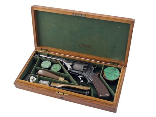 A Fine and Rare Cased 38 Bore Tranter