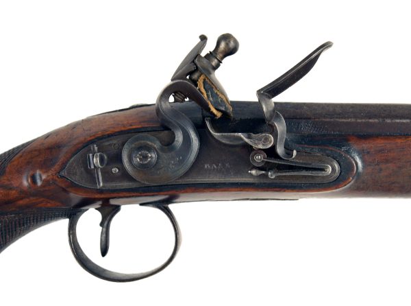 A Flintlock Duelling Pistol by Bass - Image 2