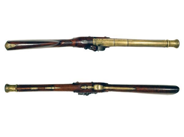 A Flintlock Blunderbuss by Wilkinson. - Image 4