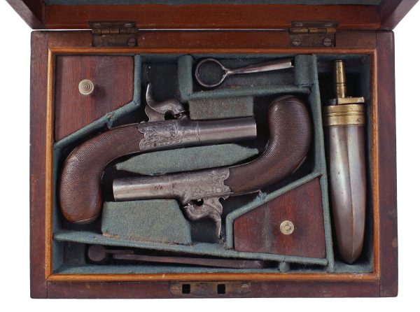 A Cased Pair of Percussion Pistols - Image 2