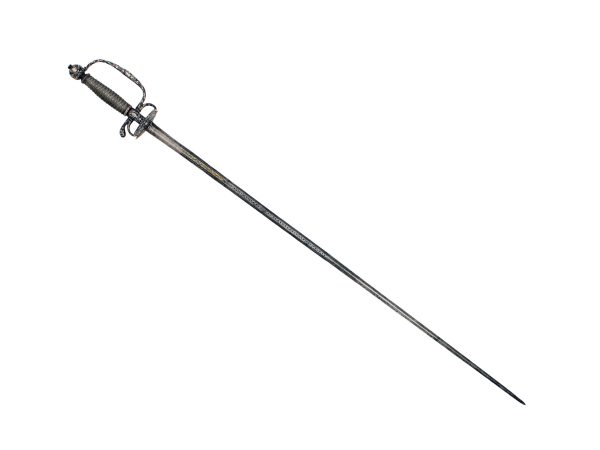 Silver Encrusted Small Sword