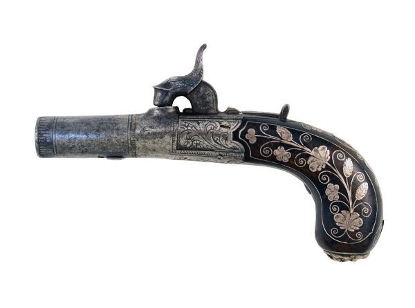 A Percussion Pocket Pistol by Evans of London - Image 3