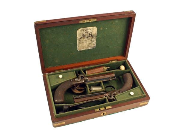 An Untouched Pair of Belt Pistols