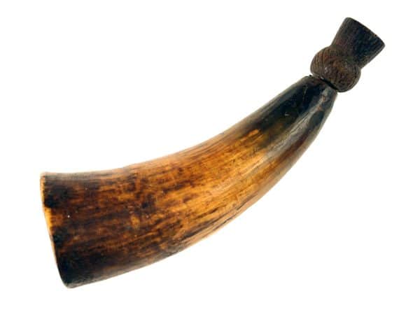 A Scottish Powder Horn