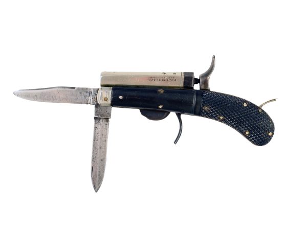 An Unwin and Rodgers Knife Pistol