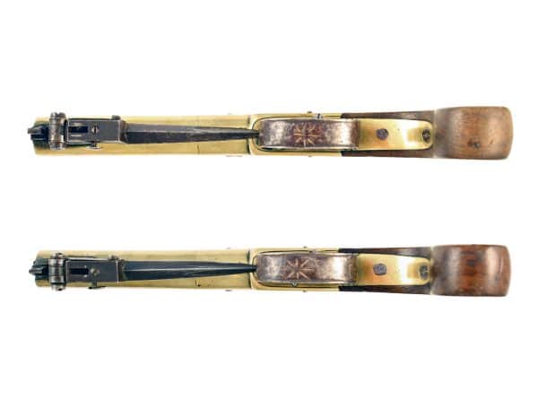 A Pair of Flintlock Bayonet Pistols - Image 4