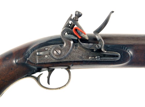 A Scarce Flintlock 'Post Boys' Pistol - Image 4