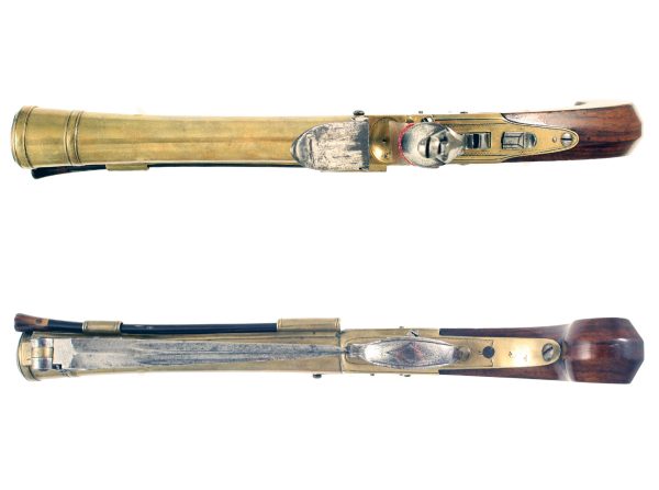 A Waters Patent Blunderbuss Pistol - Image 4