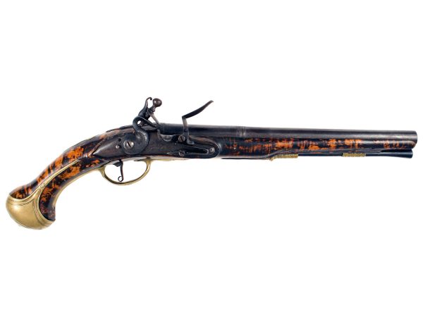 An Early Flintlock Pistol by T. Green