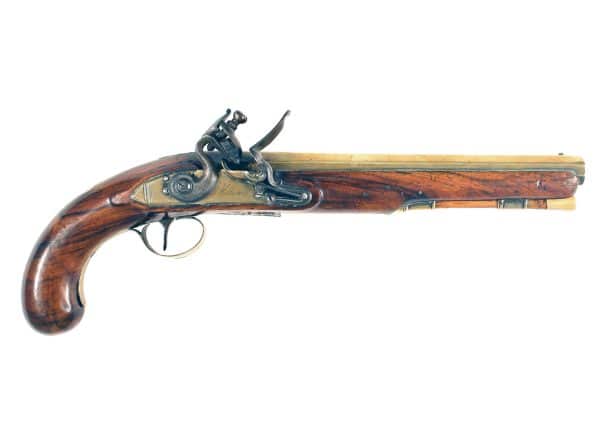 A Sleepy Pair of Flintlock Officers Pistols - Image 4