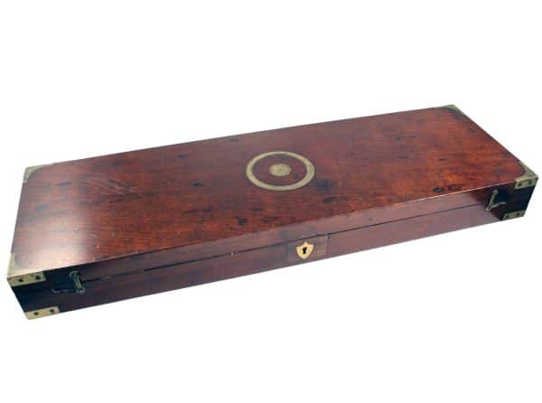 A Cased 12-Bore D.B. Percussion Sporting Gun by Wesley Richards - Image 2