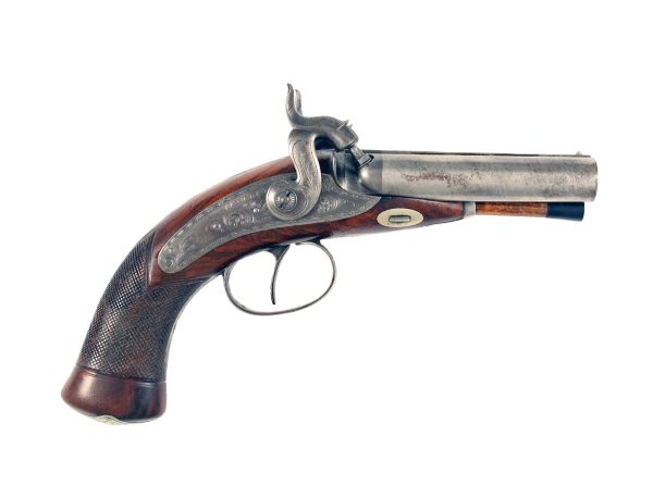 A Pair Irish D.B. Pistols - Image 4
