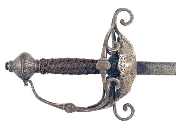 A Good English Rapier, Circa 1630.