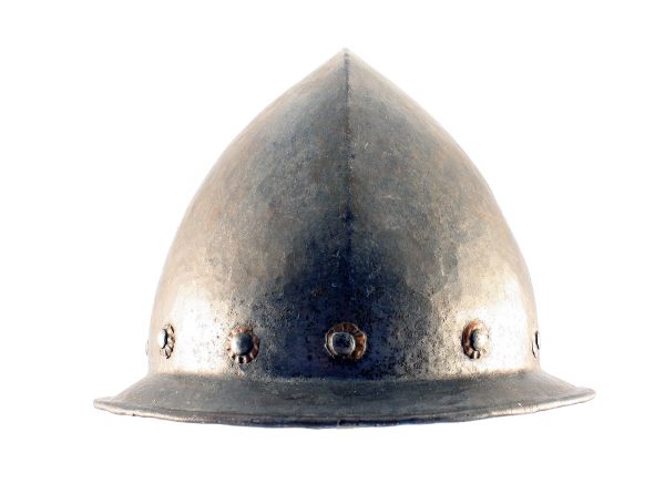 A Cabaset stamped with an armourers mark - Image 3
