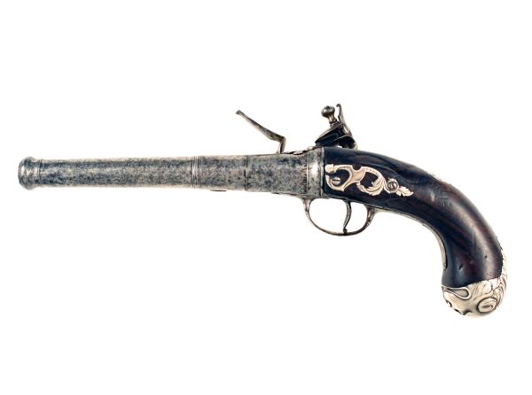 An Early Flintlock Queen Anne Pistol by Segalas - Image 3