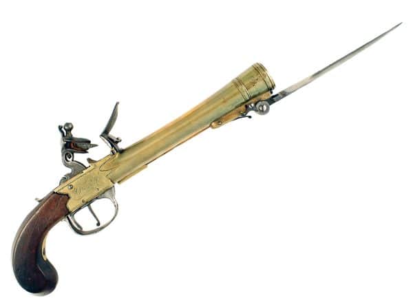 A Waters & Co. Patent Blunderbuss Pistol