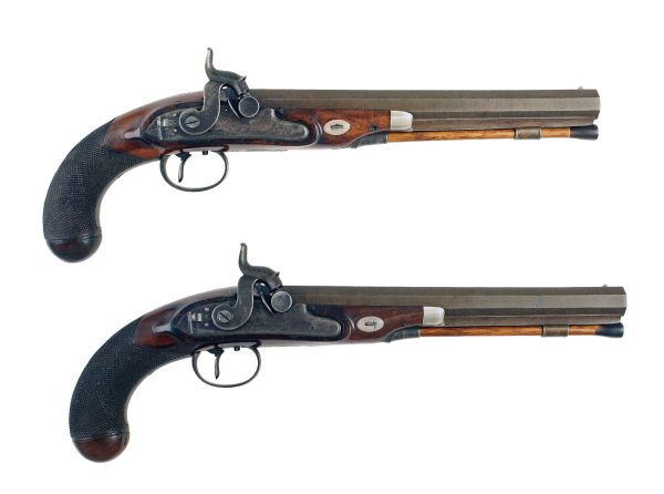 A Cased Pair of Percussion Duellers - Image 2