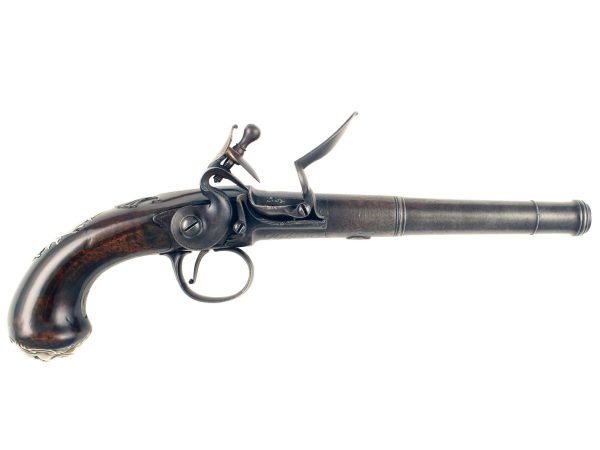 A Fine Queen Anne Pistol by Wilson