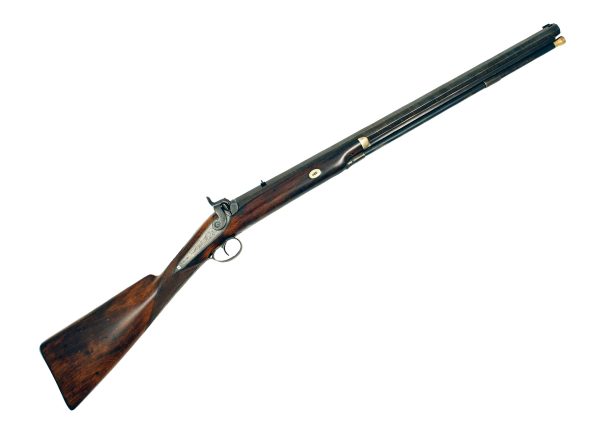A Percussion Rifle by Elwell of Birmingham - Image 3