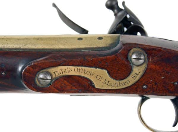 An Incredibly Scarce Flintlock Police Pistol - Image 4