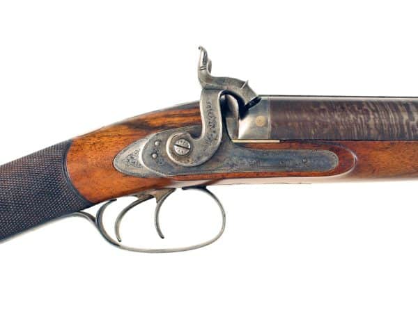 A Very Good Cased Percussion Shot Gun - Image 2