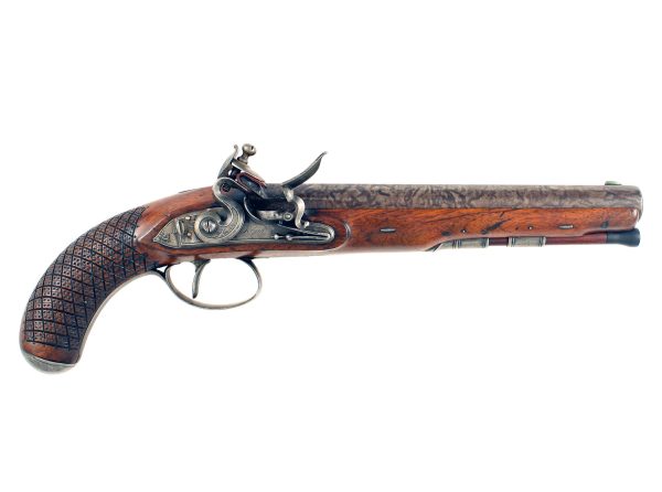 A Superb Pair of D Egg Officers Pistols - Image 4