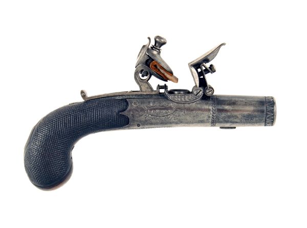 A Cased Pair of Pocket Pistols by Beckwith - Image 4