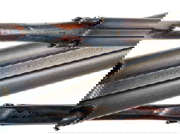 A Named Percussion Sporting Gun - Image 3