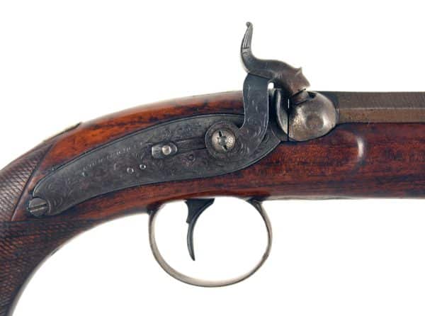 A Percussion Back Action Officers Pistol - Image 3