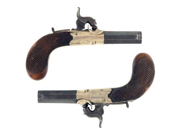 A Pair of Percussion Pistols