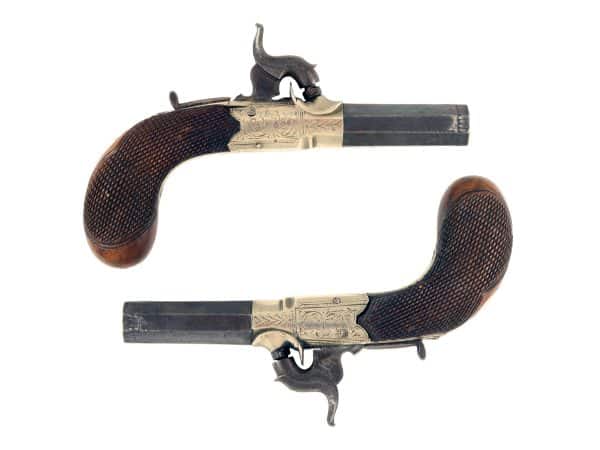 A Pair of Percussion Pistols