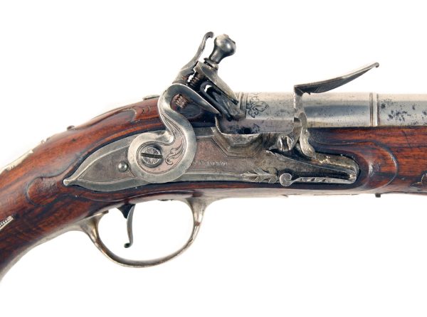 An Early Pair of Holster Pistols by D. Newton - Image 4